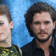Rosie Leslie y Kit Harington en el estreno de Juego de Tronos en Los Ángeles.